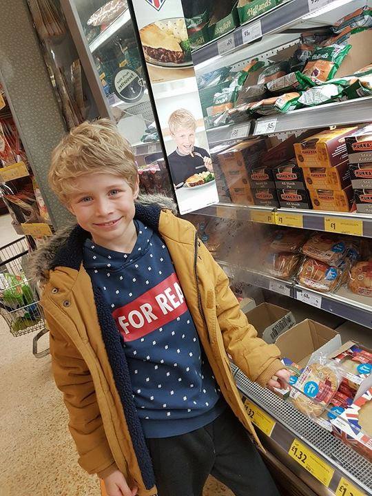 Oliver spotted himself in Morrison's, well done.